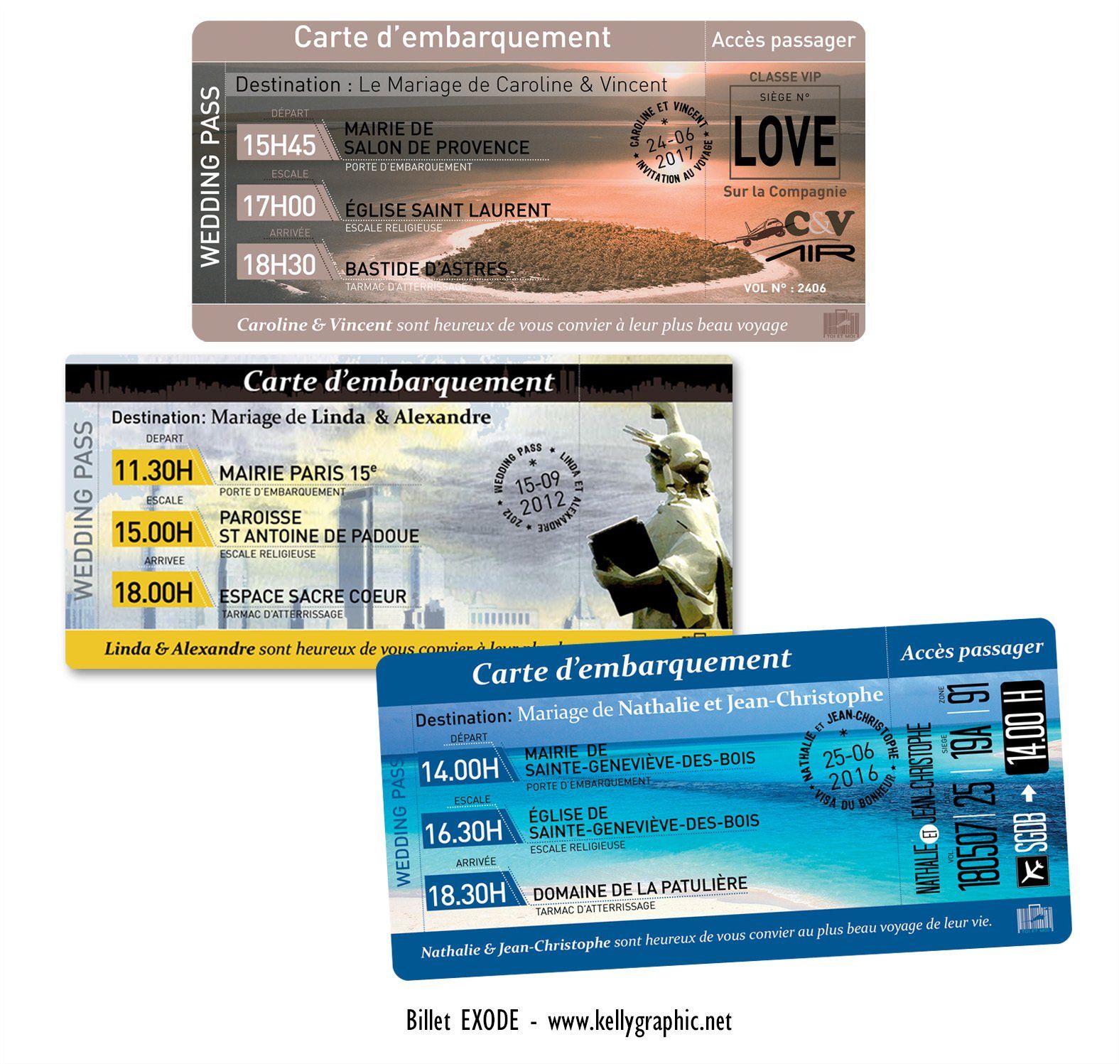 faire-part mariage voyage, billet carte embarquement faire-part mariage voyage, billet avion et pochette