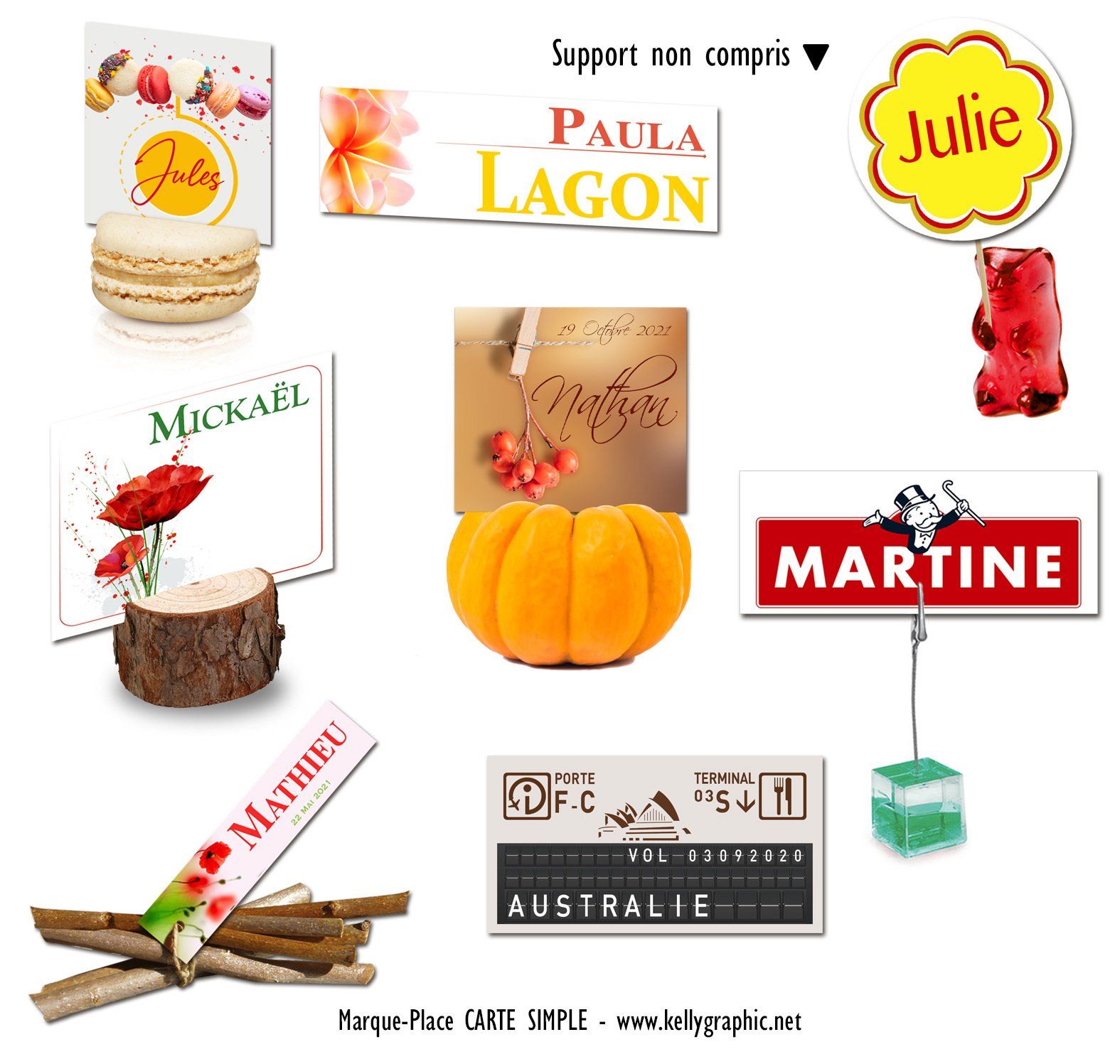 marque places personnalisés invités cartes marque places mariage personnalisés invités