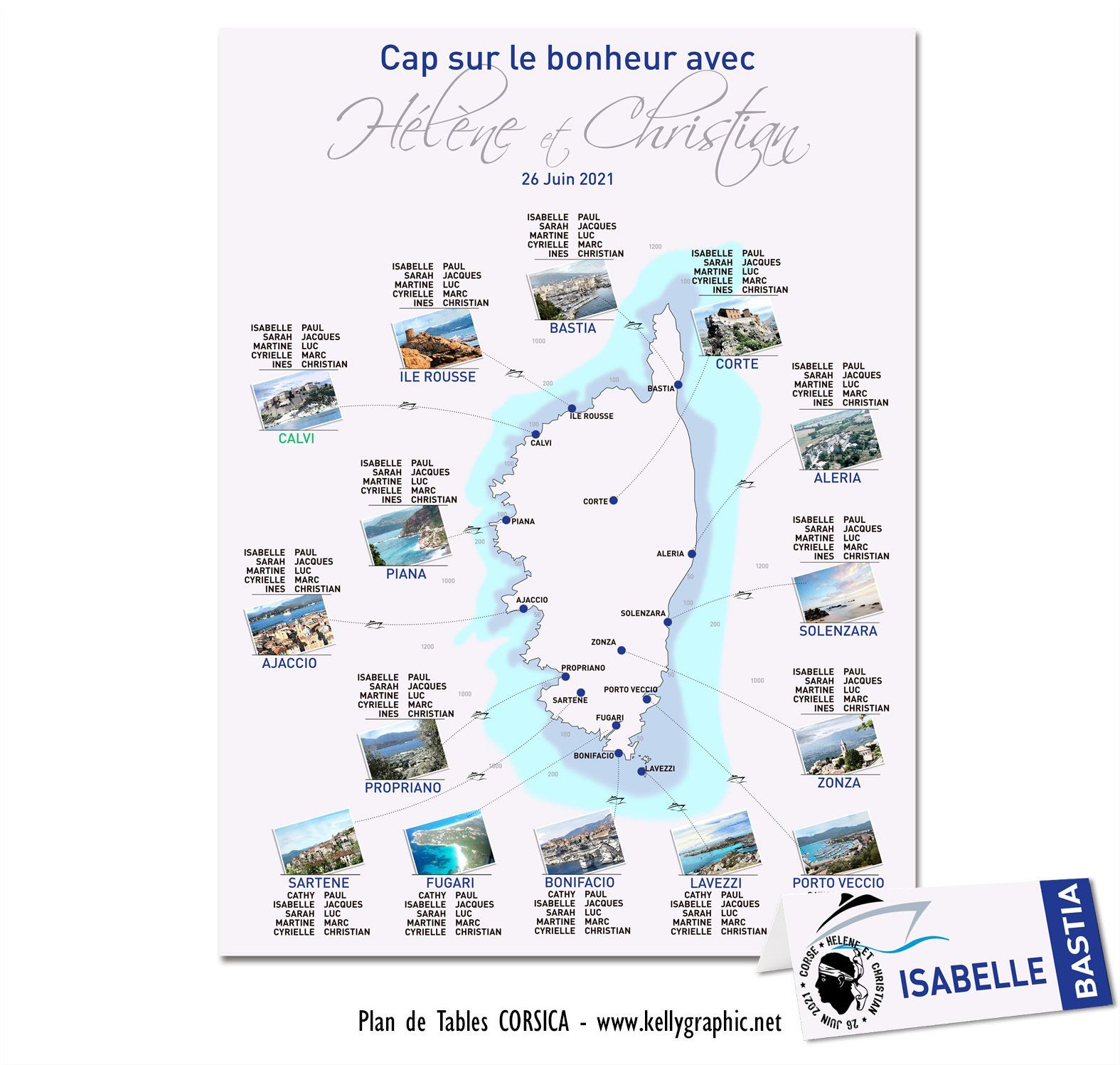 Plan de Table Mariage Corse Plan de Table Mariage Corse