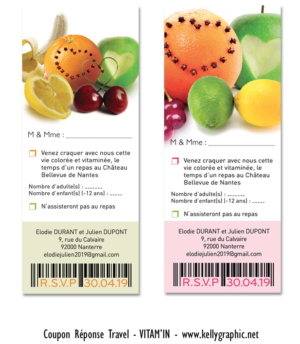 coupon réponse personnalisés de Mariage coupon réponse personnalisés de Mariage