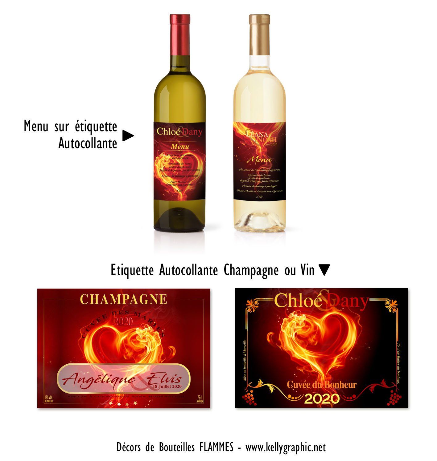 Etiquettes Vin Mariage personnalisées Etiquettes Vin Mariage personnalisées