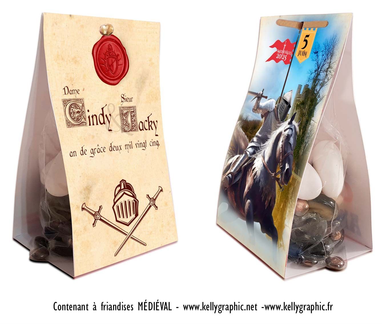 Dragées de mariage - Vintage Médiéval Dragées de mariage - Vintage Médiéval