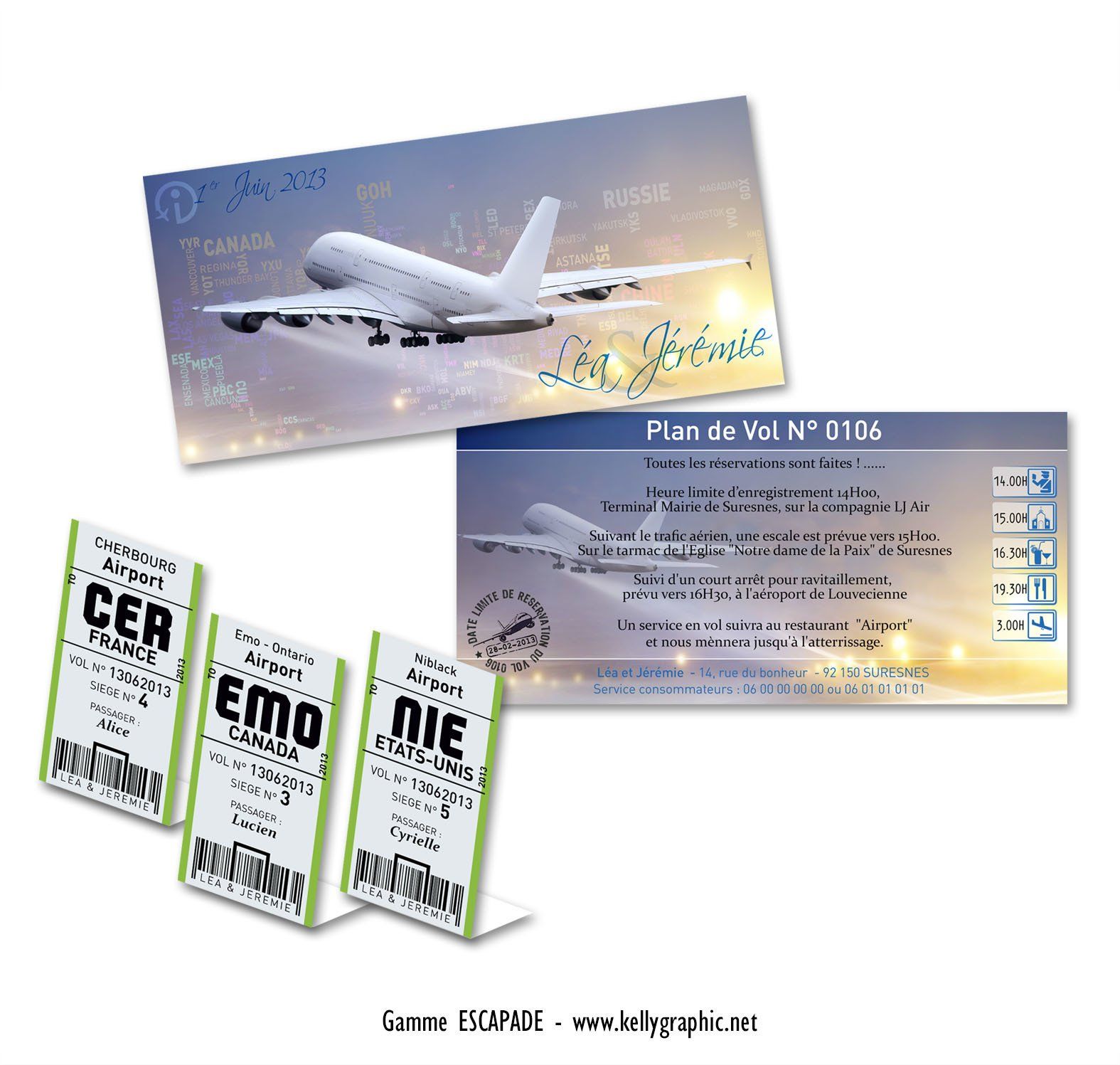faire-part mariage voyage billet avion photo faire-part mariage voyage billet avion photo