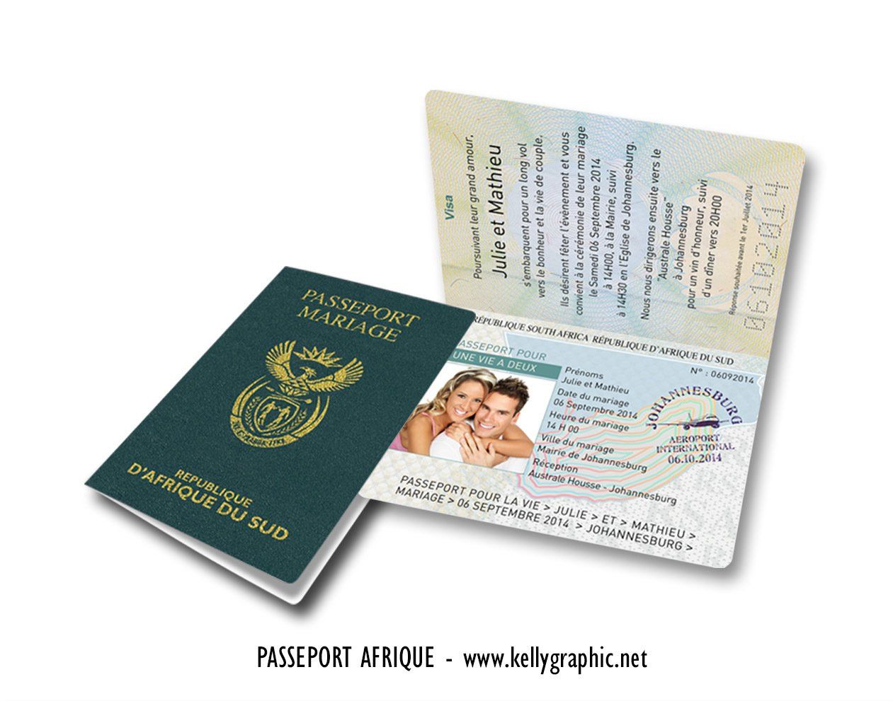 Passeport de mariage Afrique Africain