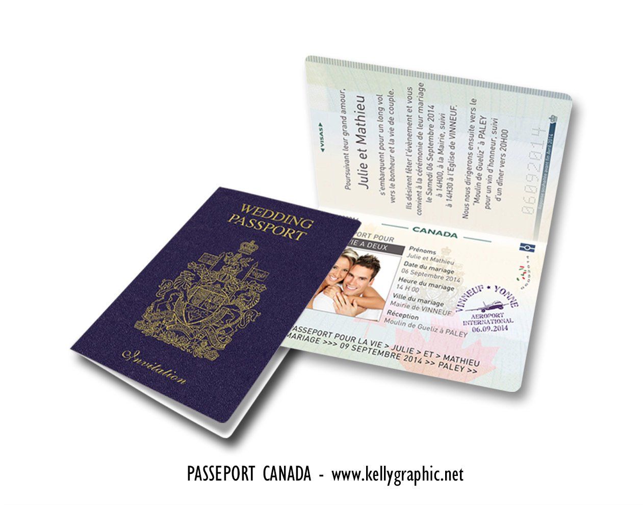 Passeport de mariage Canada - Canadien