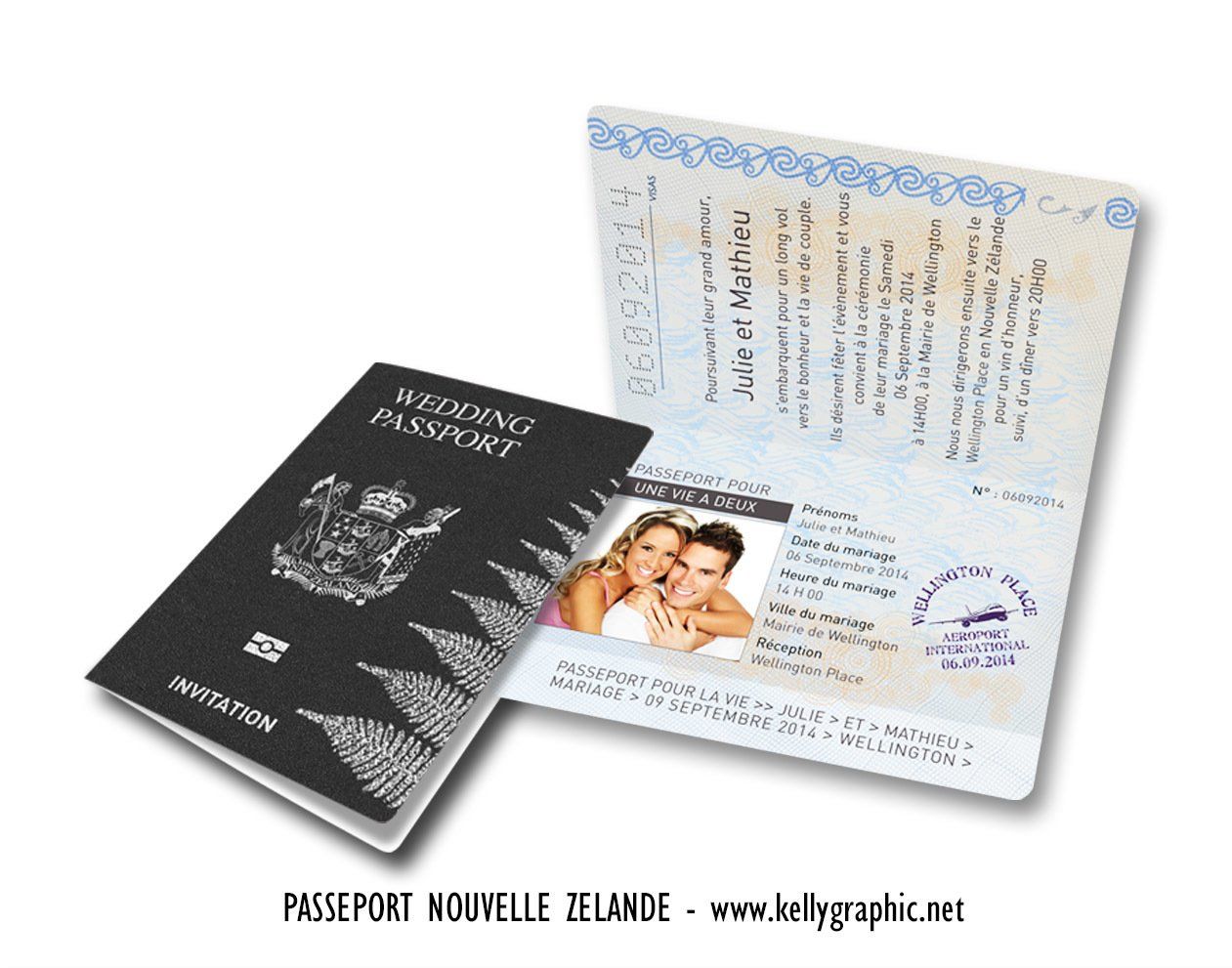 Passeport de mariage Nouvelle Zélande - Néo-Zélandais Passeport de mariage Nouvelle Zélande - Néo-Zélandais