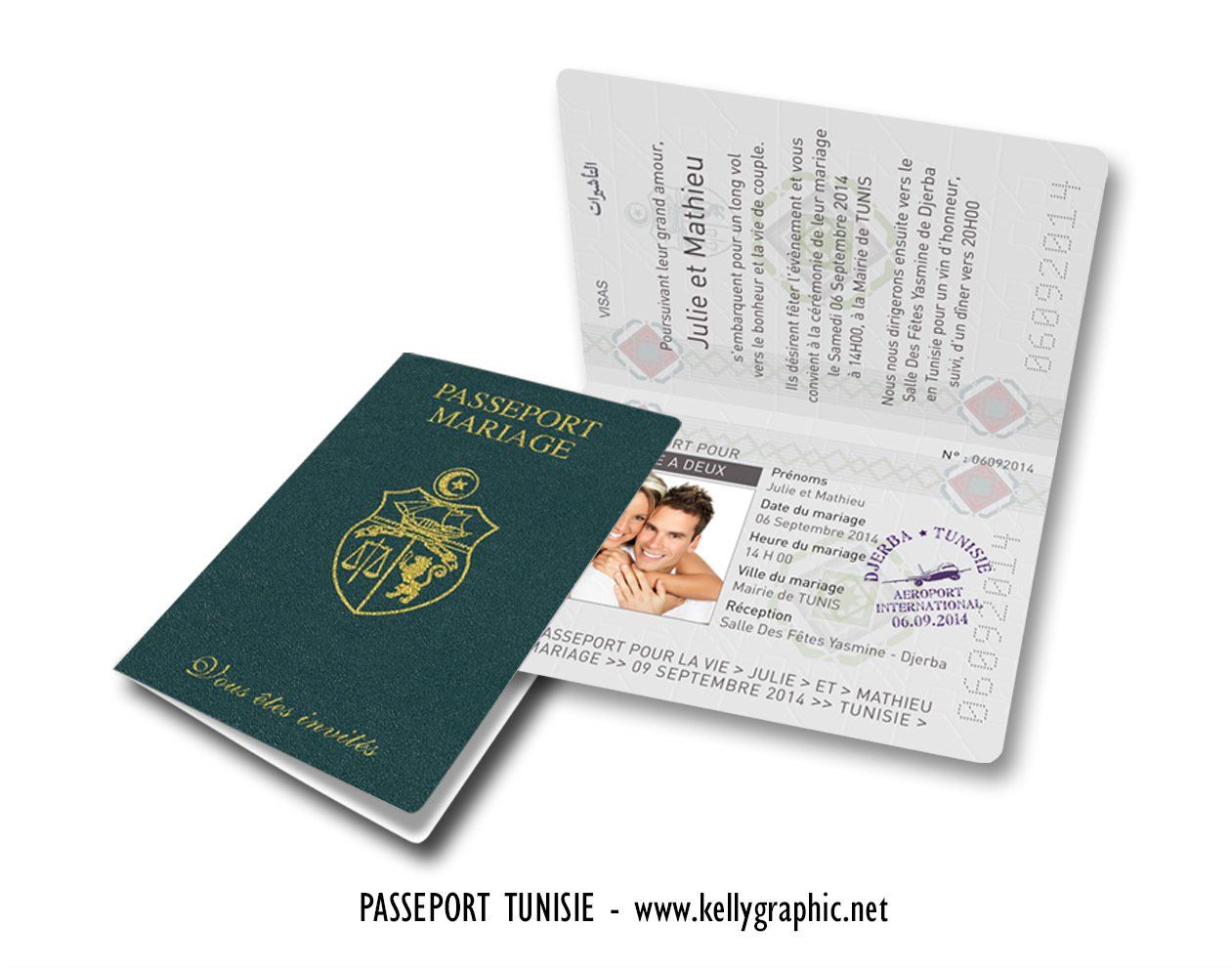 Passeport de mariage Tunisie Passeport de mariage Tunisie