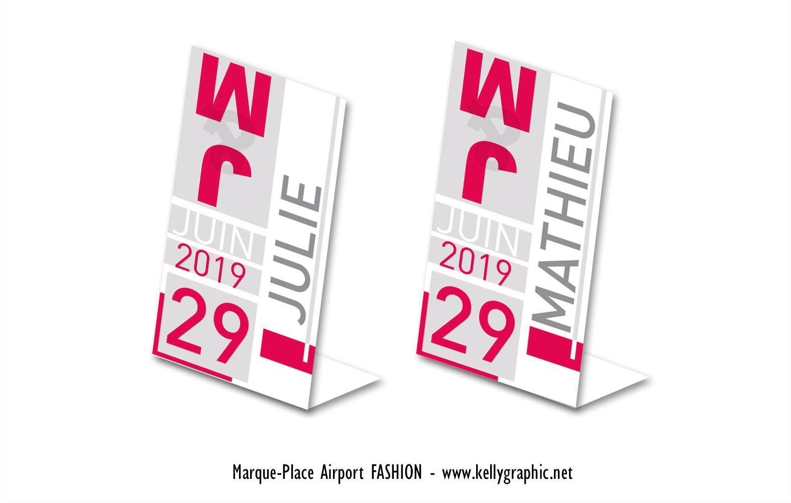 Marque Places Mariage Tendance Graphique Marque Places Mariage Tendance Graphique