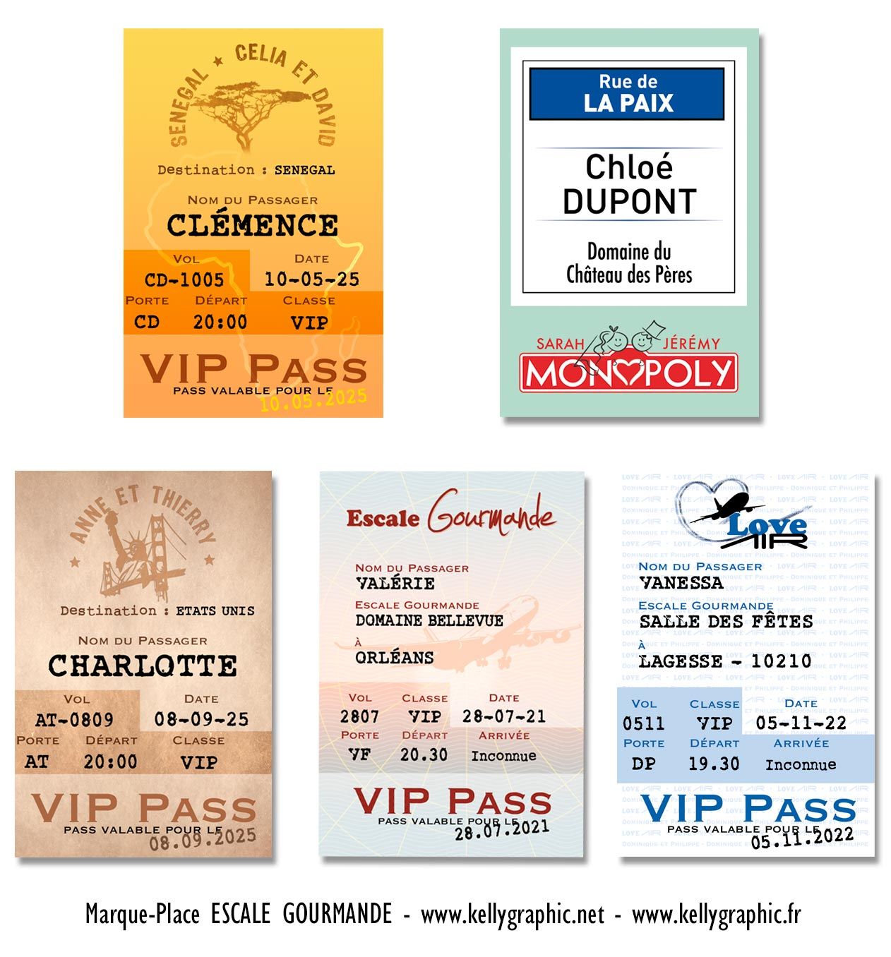 marque places personnalisés invités carton marque places mariage invités carton