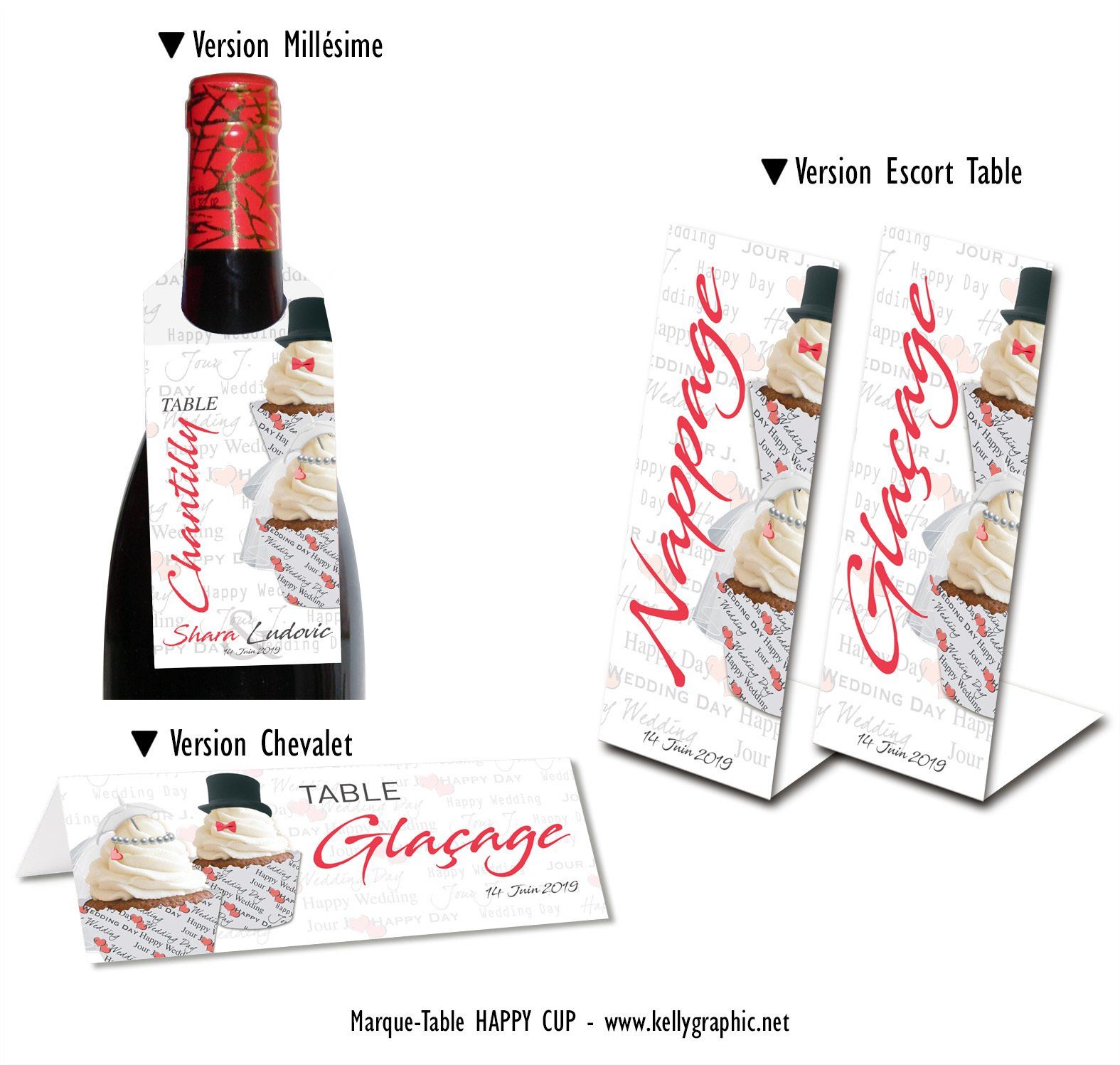 Marques tables mariage gâteau cupcake Marques tables mariage gâteau cupcake