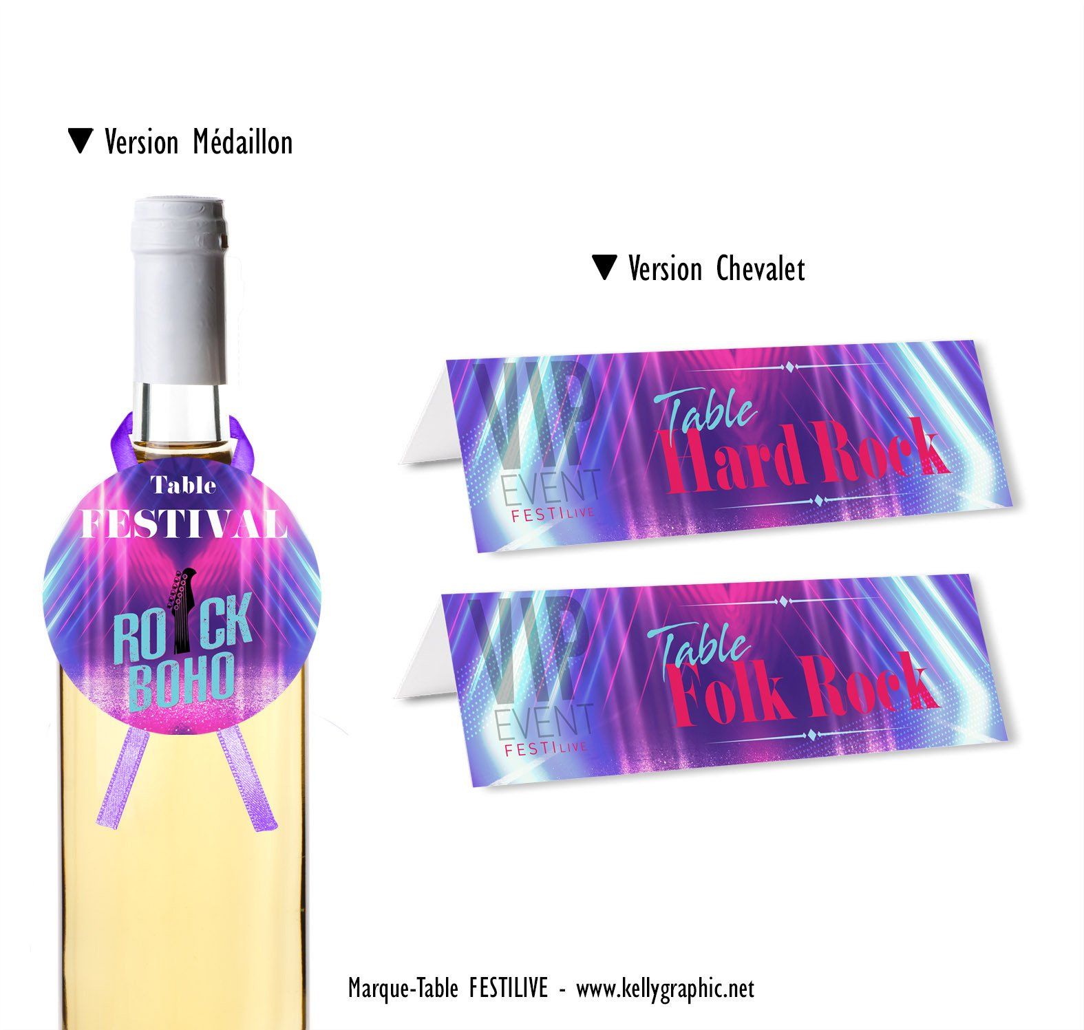 Marques Tables Mariage Musique Rock Boho Marques Tables Mariage Musique Rock Boho festival