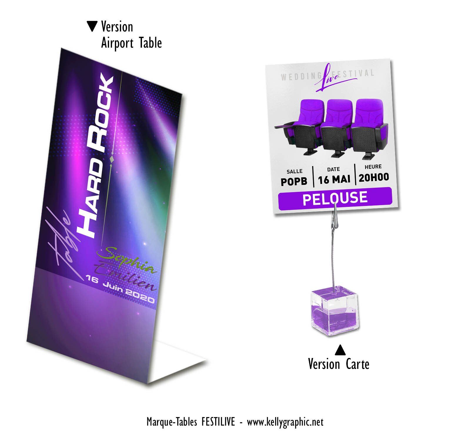 Marques Tables Mariage Musique Rock Boho Marques Tables Mariage Musique Rock Boho festival