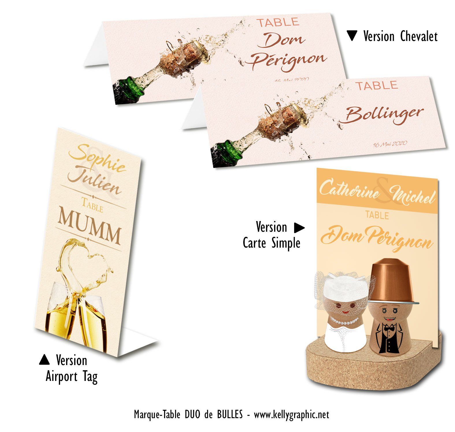 Marques tables Déco Mariage Champagne Marques tables Déco Mariage Champagne