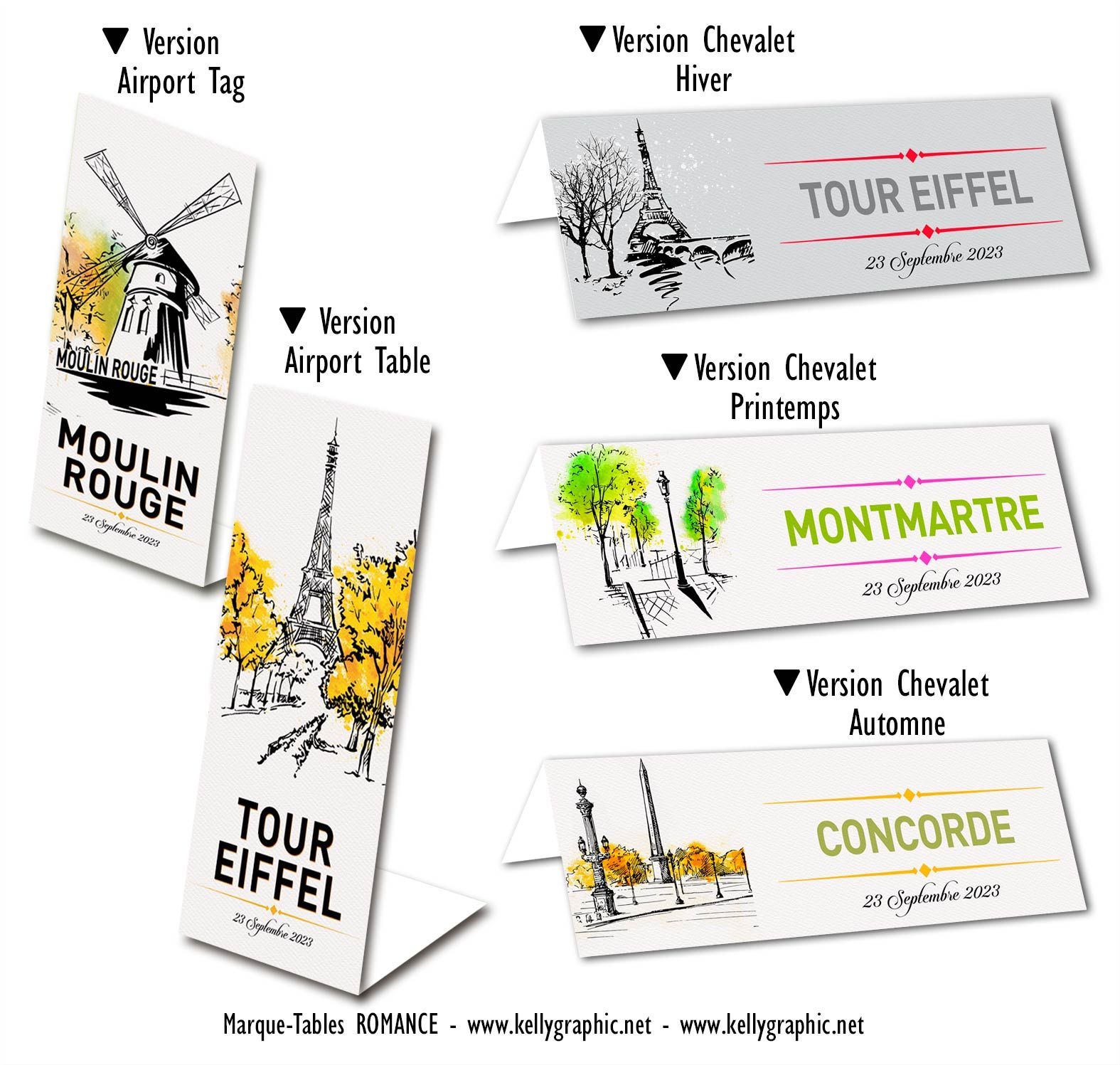 Marques tables invités mariage Paris Romance Marques tables invités mariage Paris Romance