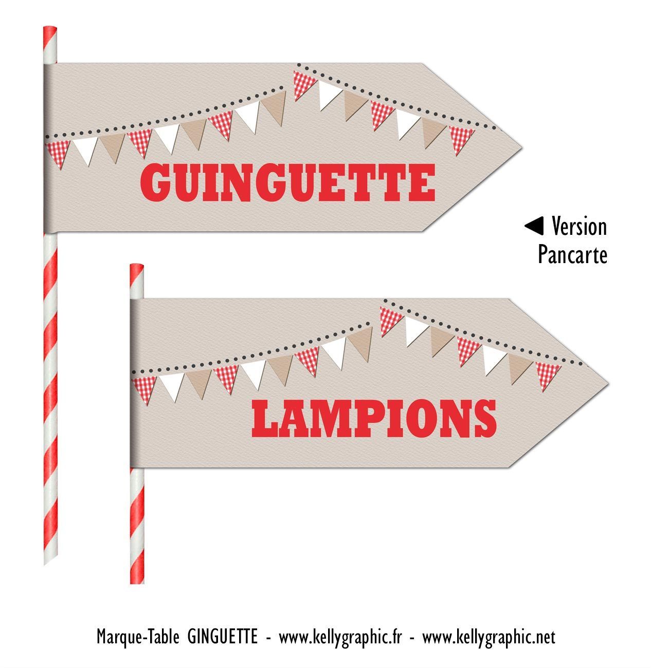 Marques tables mariage Bal Musette Marques tables mariage Bal Musette