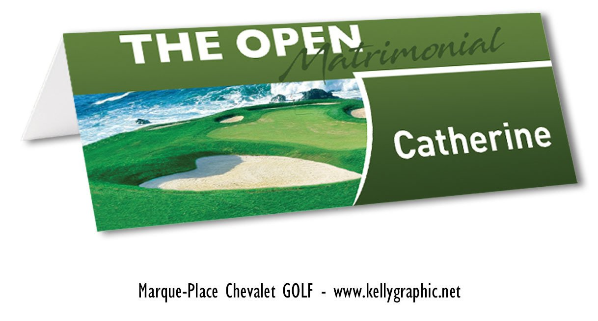 Marques places Mariage Golf Marques places Mariage Golf