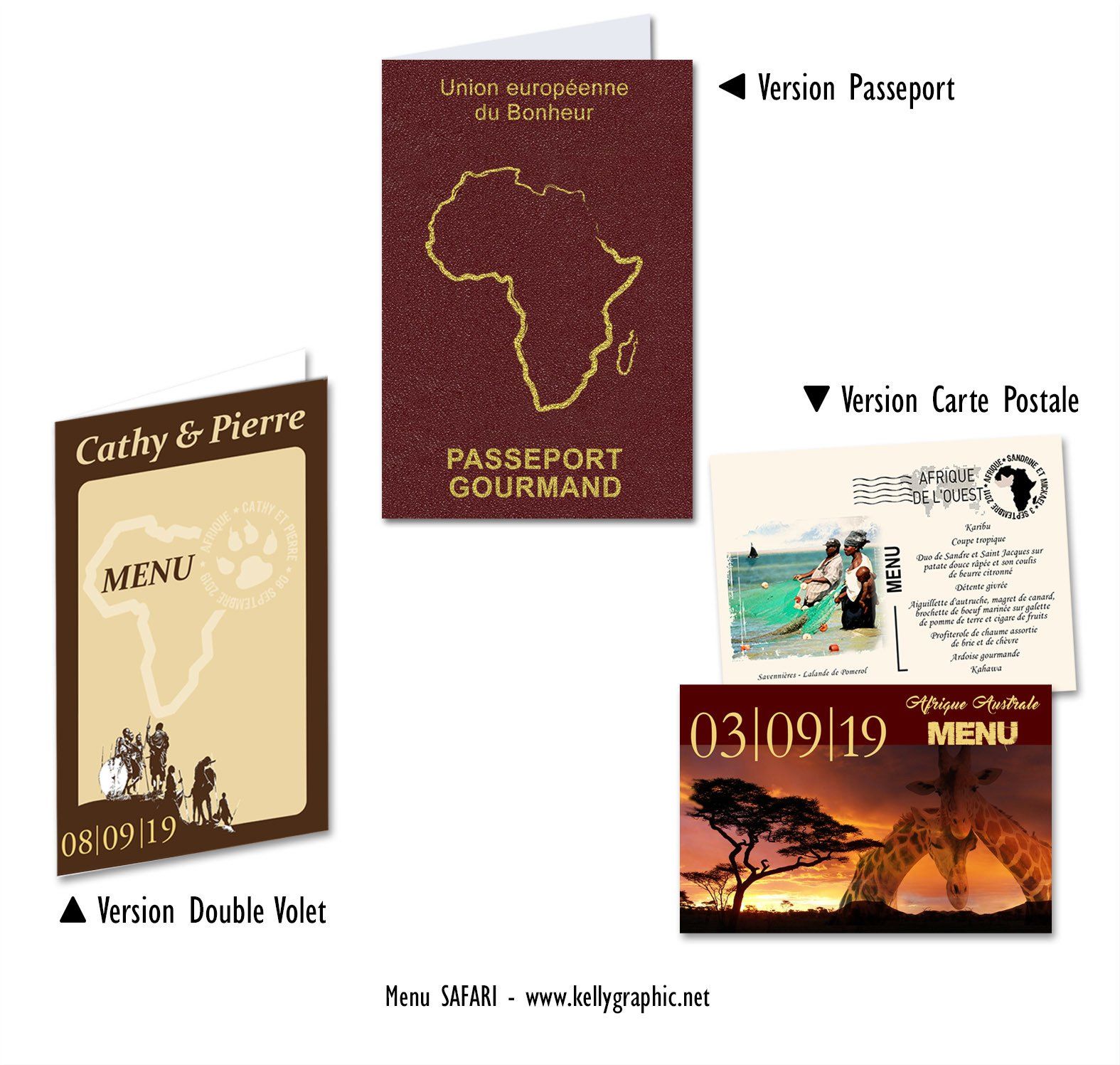 menus mariage voyage Safari Afrique menus mariage voyage Safari Afrique