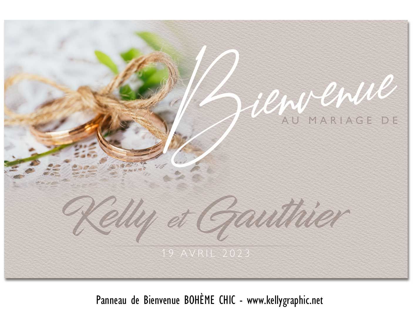 Panneaux de bienvenue Mariage bohème chic Panneaux de bienvenue Mariage bohème chic