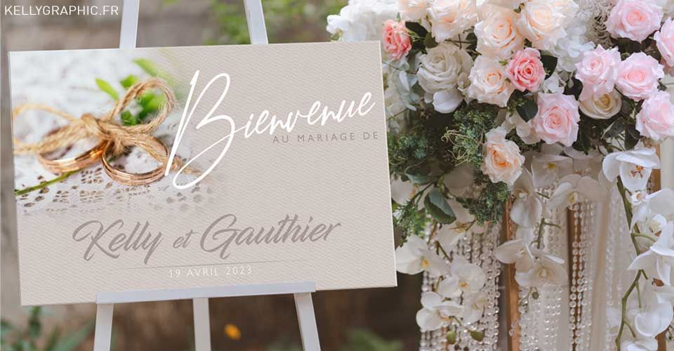 Panneaux de bienvenue Mariage Panneaux de bienvenue Mariage