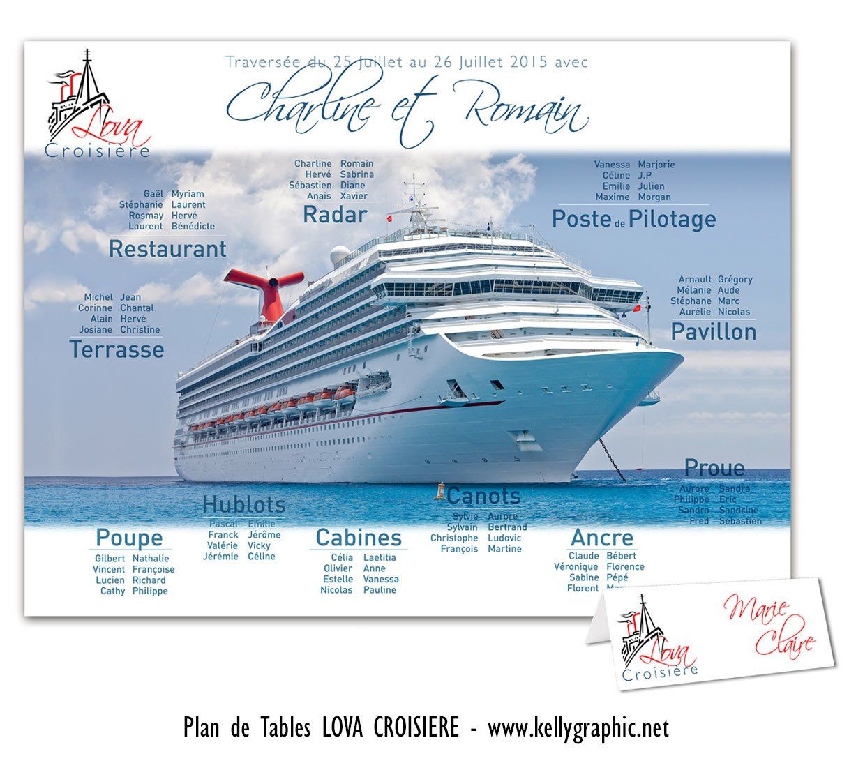 plan de tables mariage billet croisière en bateau plan de tables mariage billet croisière en bateau