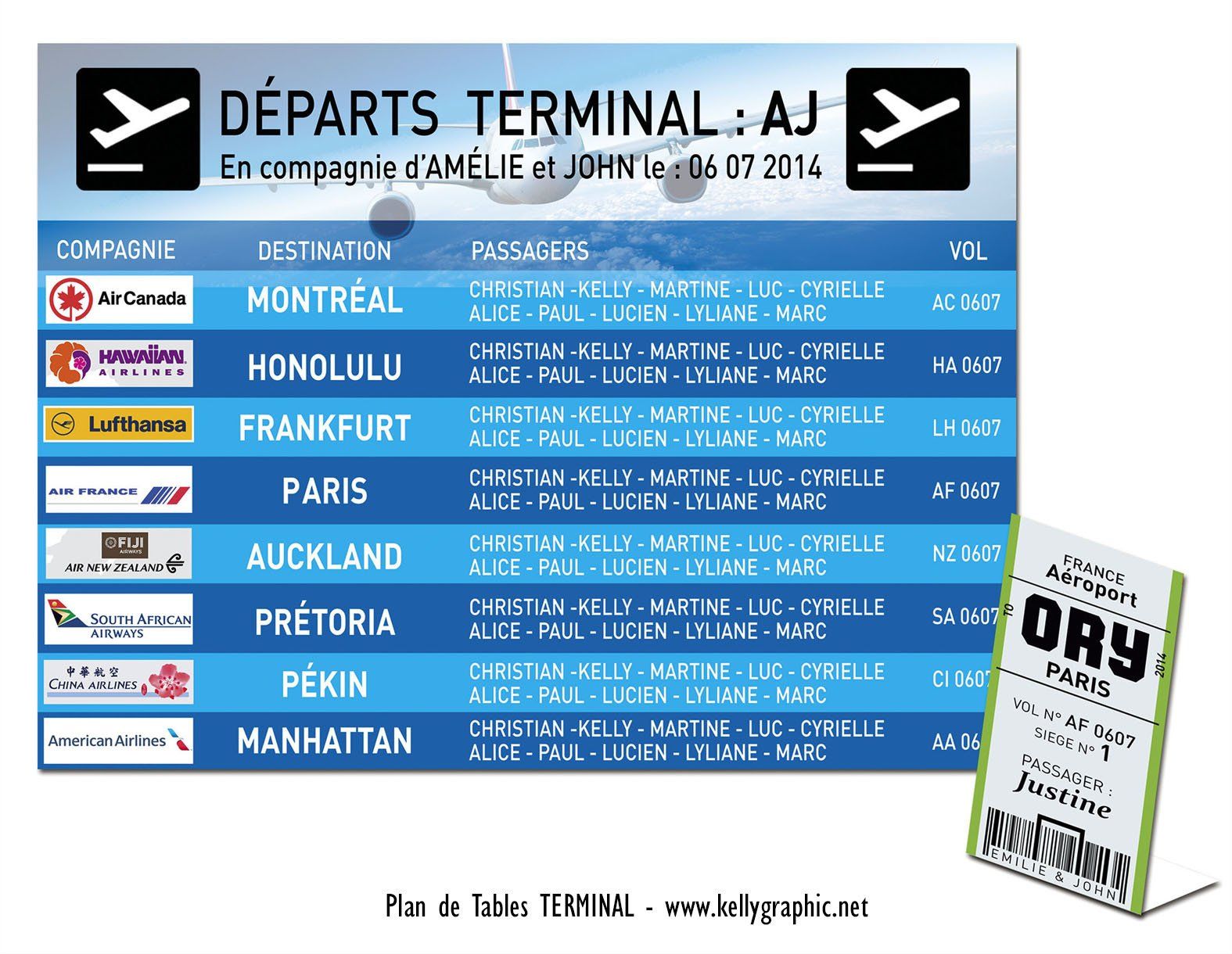 plan de Tables mariage tableau affichage aéroport plan de Tables mariage tableau affichage aéroport