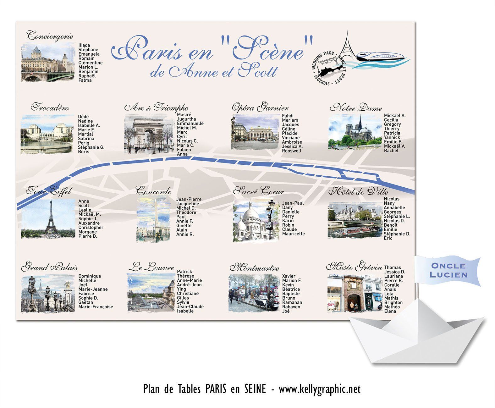 plan de tables mariage Seine monuments historiques plan de tables mariage Seine monuments historiques