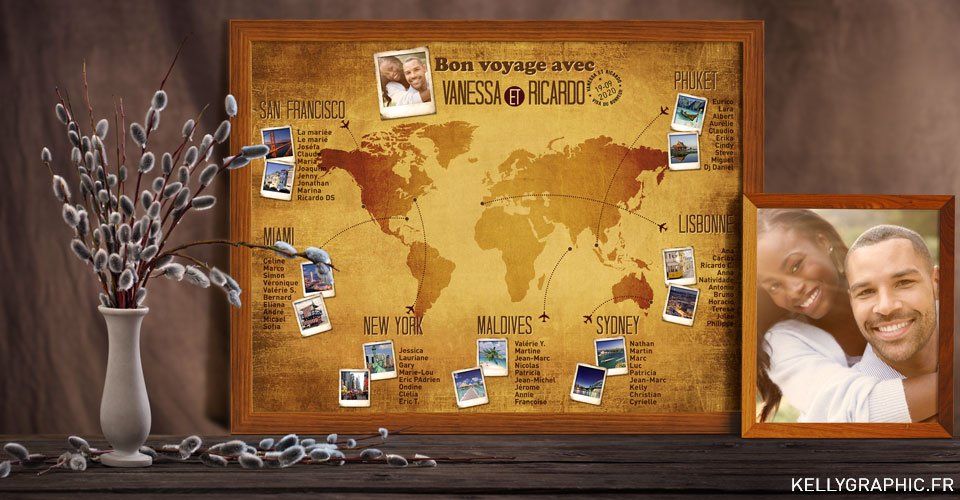 plan de table mariage voyage rétro plan de table mariage voyage vintage