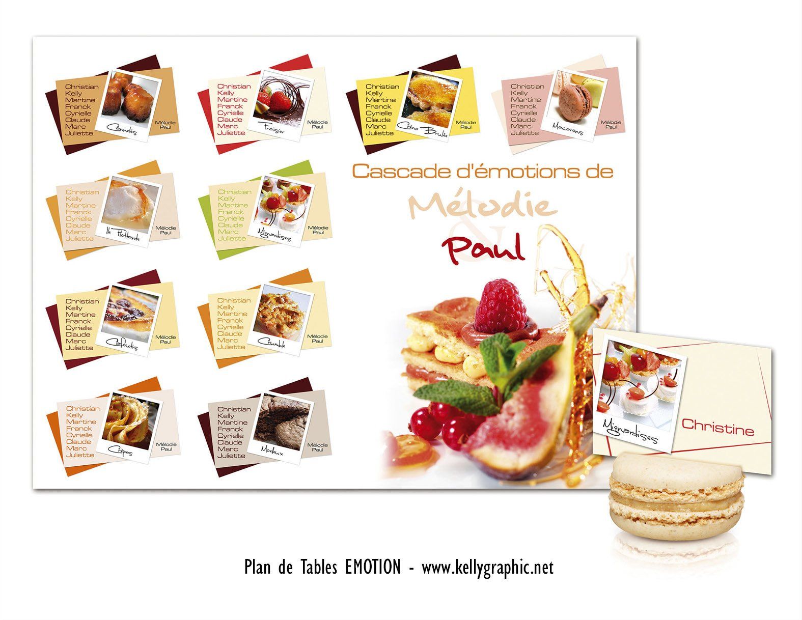 plan de table mariage, gourmandises desserts plan de table mariage, gourmandises desserts