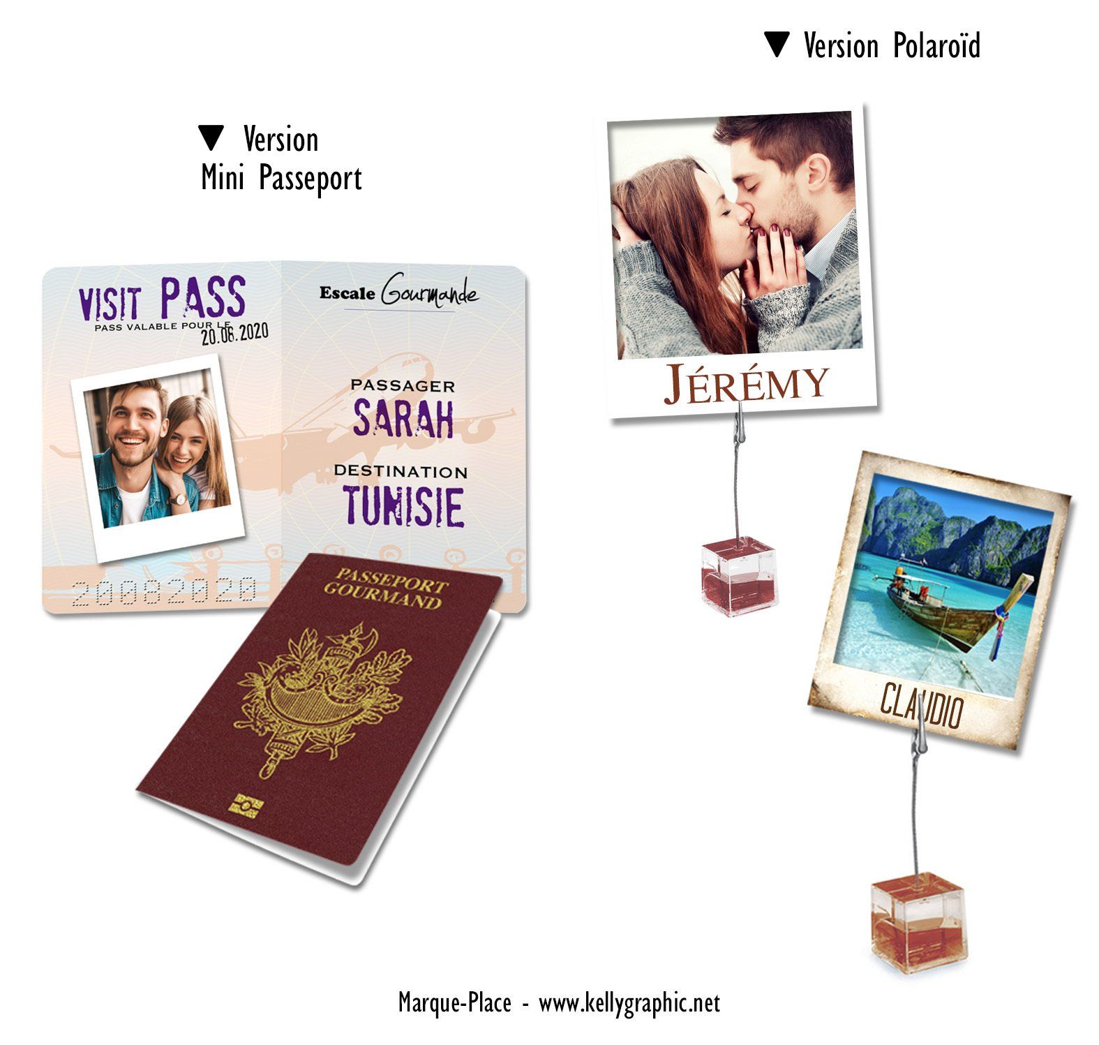 marque places personnalisés invités marque places personnalisés invités