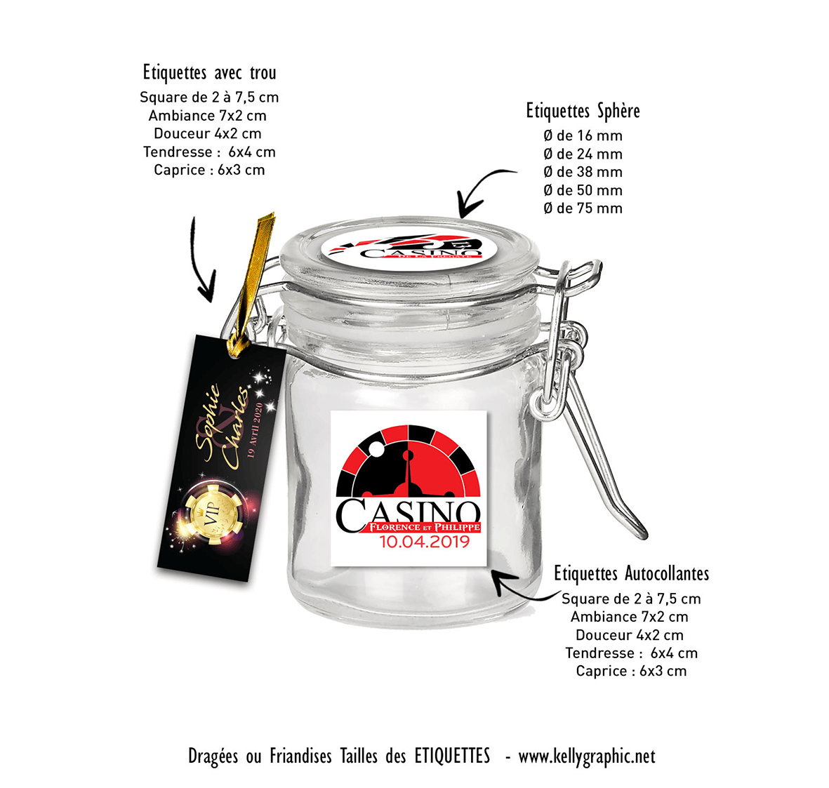 Etiquettes dragées personnalisées mariage Etiquettes dragées personnalisées mariage