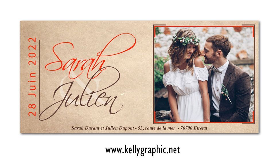 Remerciements de mariage : format longueur