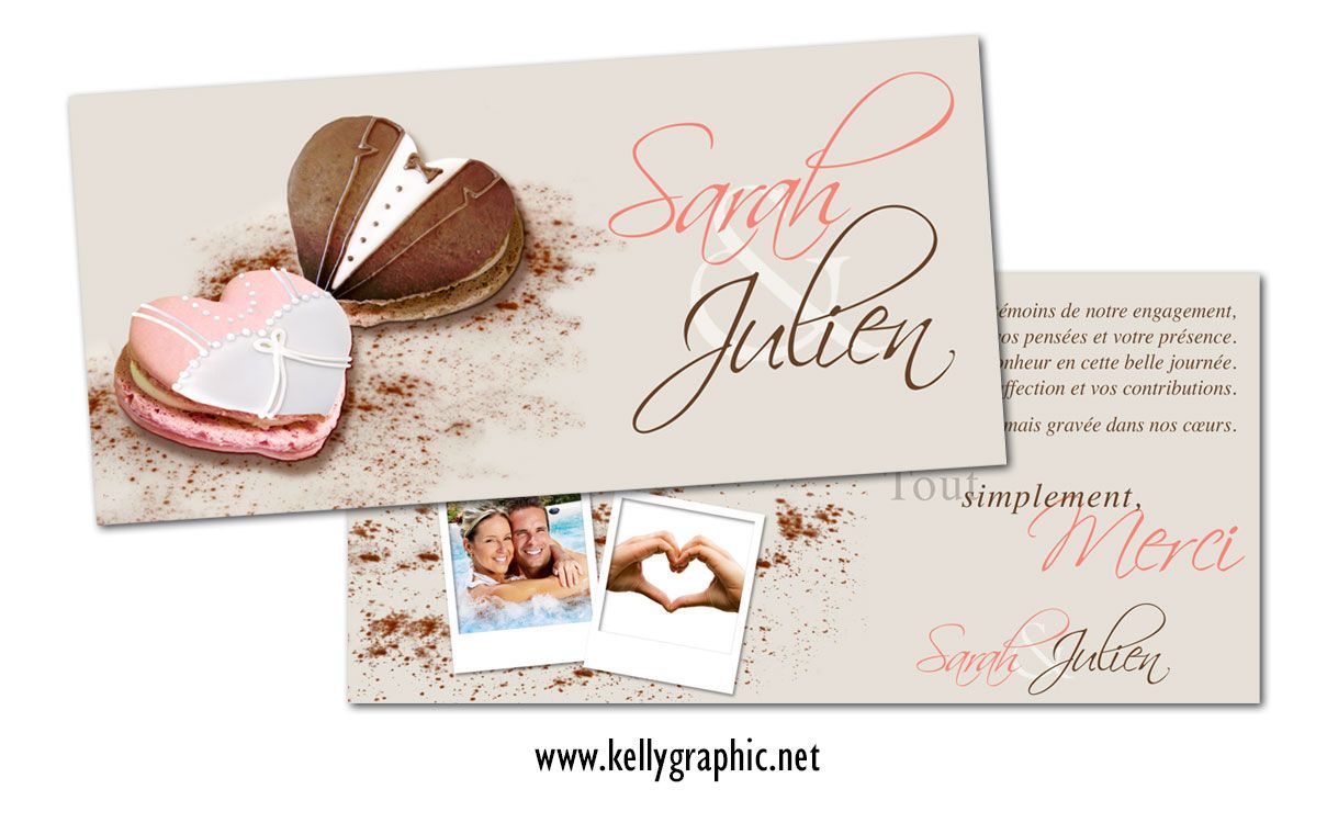 Remerciements de mariage : format longueur