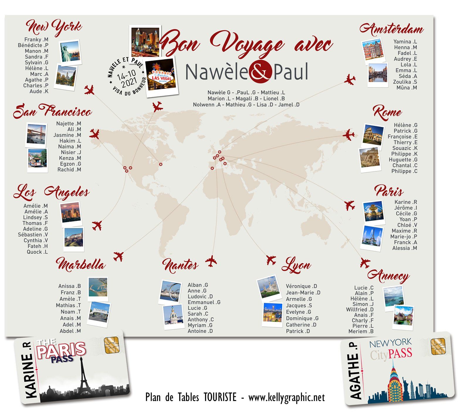 Plan de Table Mariage, voyage avion planisphère Plan de Table Mariage, voyage avion planisphère