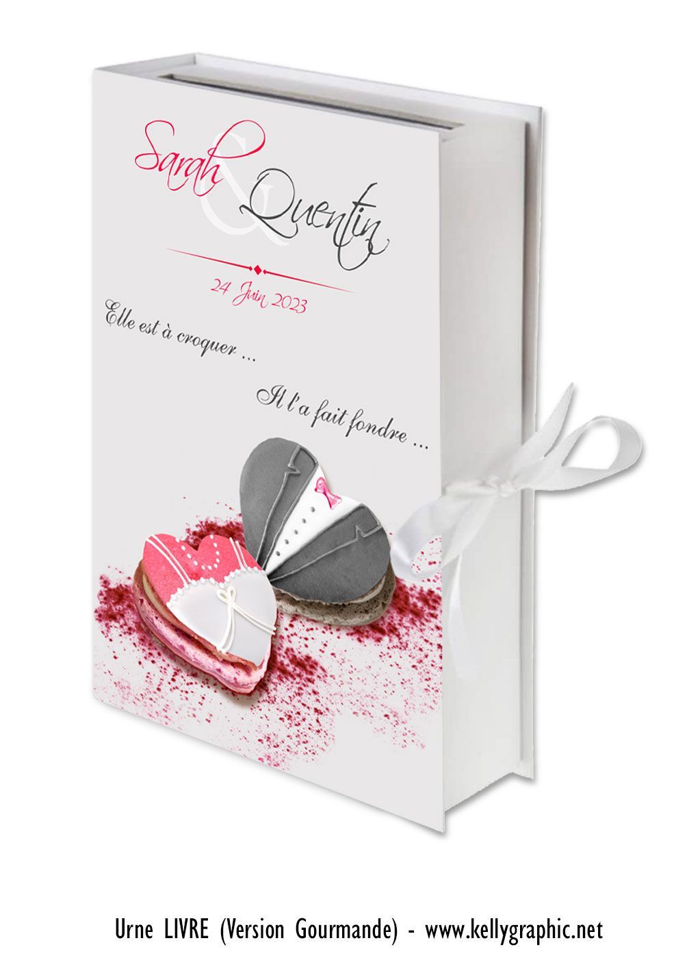 urne de mariage personnalisée Urne de mariage personnalisées, Tirelire de mariage - format valise ou livre