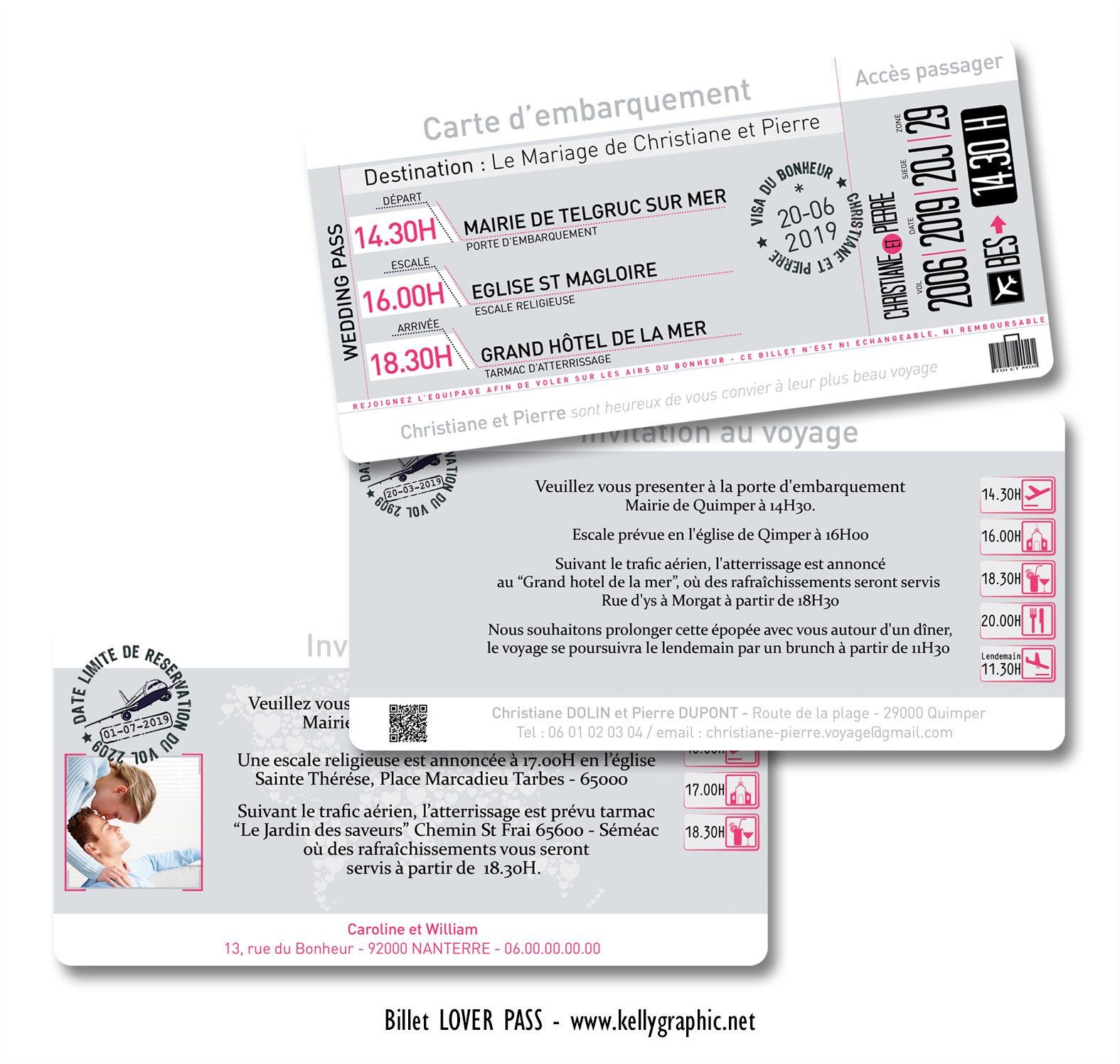 faire-part mariage, voyage, billet avion, pochette, carte embarquement faire-part mariage, voyage, billet avion, pochette, carte embarquement