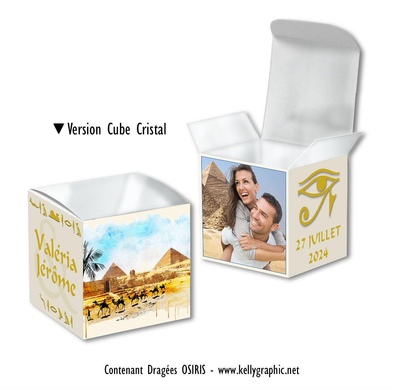 Boites dragées mariage Egypte Boites dragées mariage Egypte