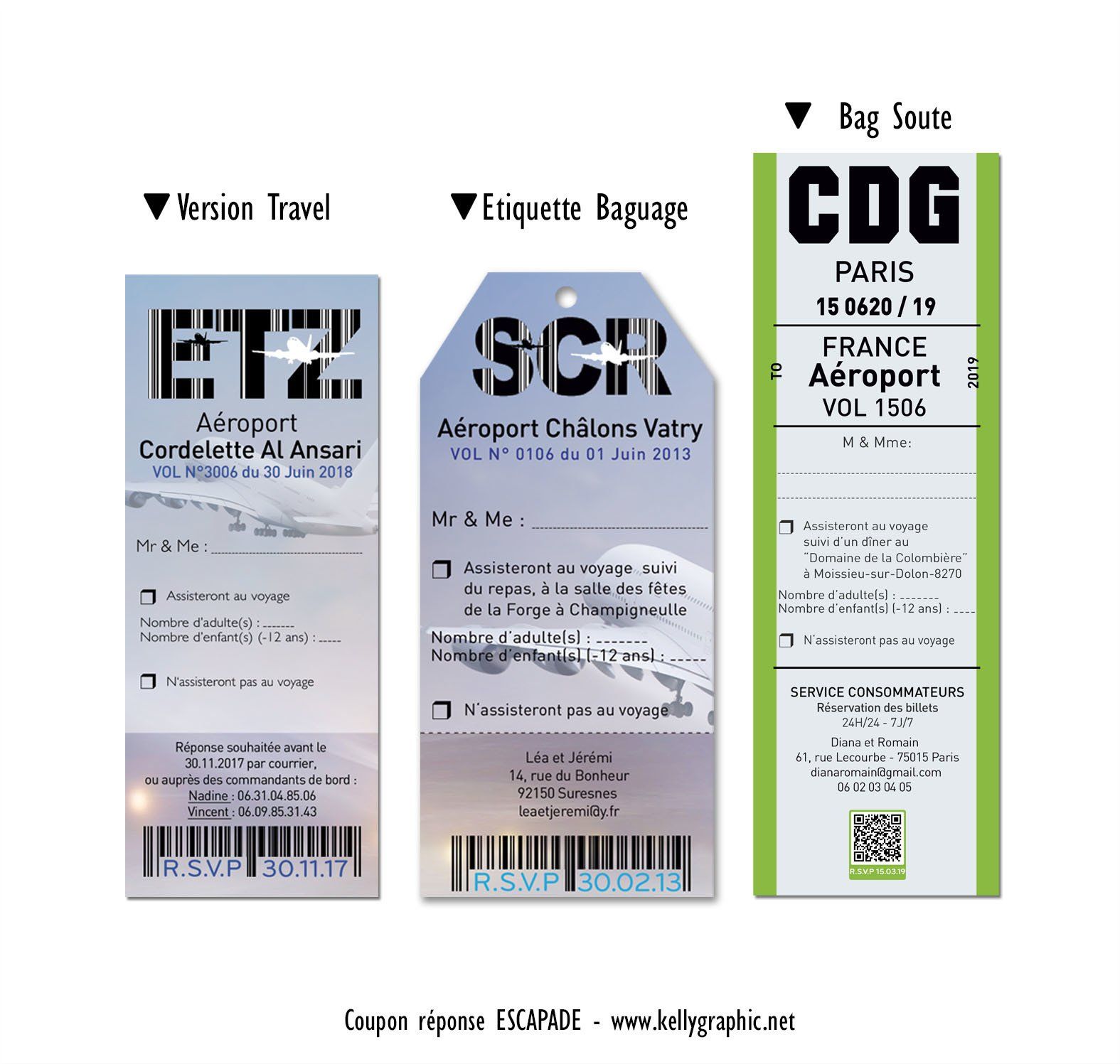 coupon réponse mariage voyage billet avion photo coupon réponse mariage voyage billet avion photo