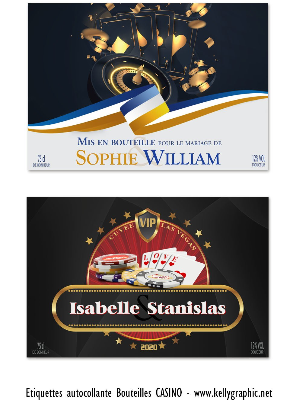 Etiquettes bouteilles personnalisées Mariage Etiquettes bouteilles personnalisées Mariage