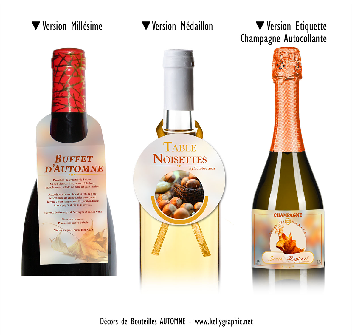 Décor bouteilles Mariage Champagne Décor bouteilles Mariage Vin