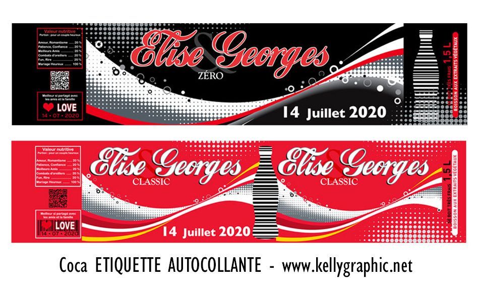 Etiquette autocollante Vin Mariage Etiquette autocollante Vin Mariage