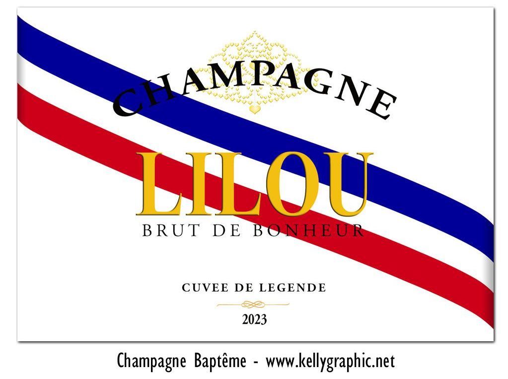 Etiquettes bouteilles Champagne mariage Etiquettes autocollantes personnalisées bouteilles Champagne ou Vin mariage