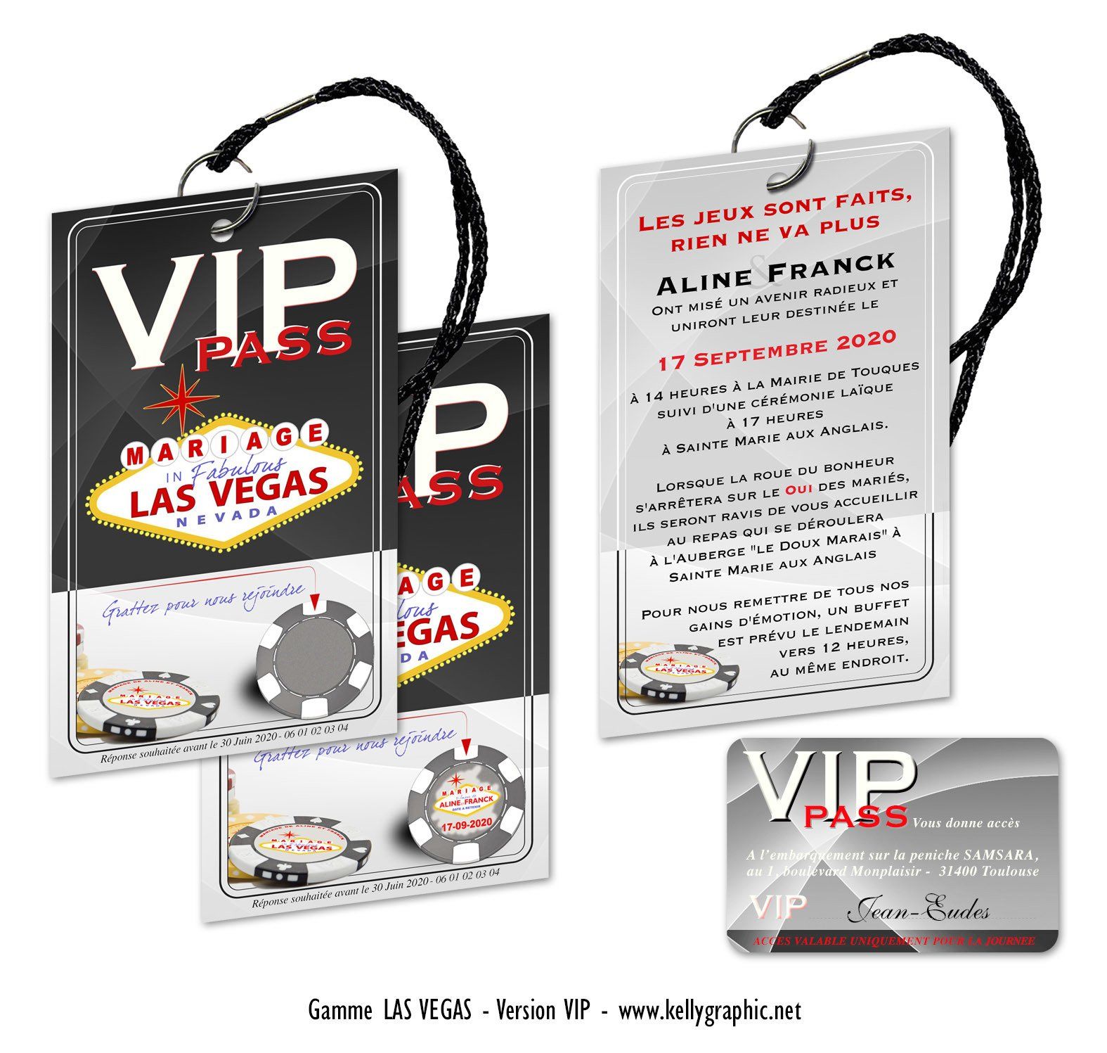 Faire-part Mariage Casino Las Vegas Faire-part Mariage Casino Las Vegas