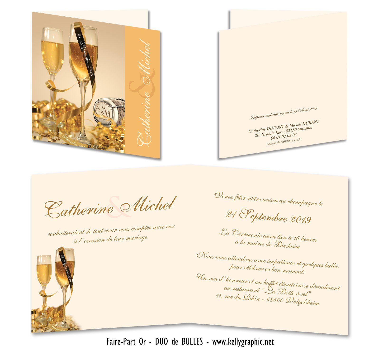 faire-part mariage bulle de champagne faire-part mariage bulle de champagne