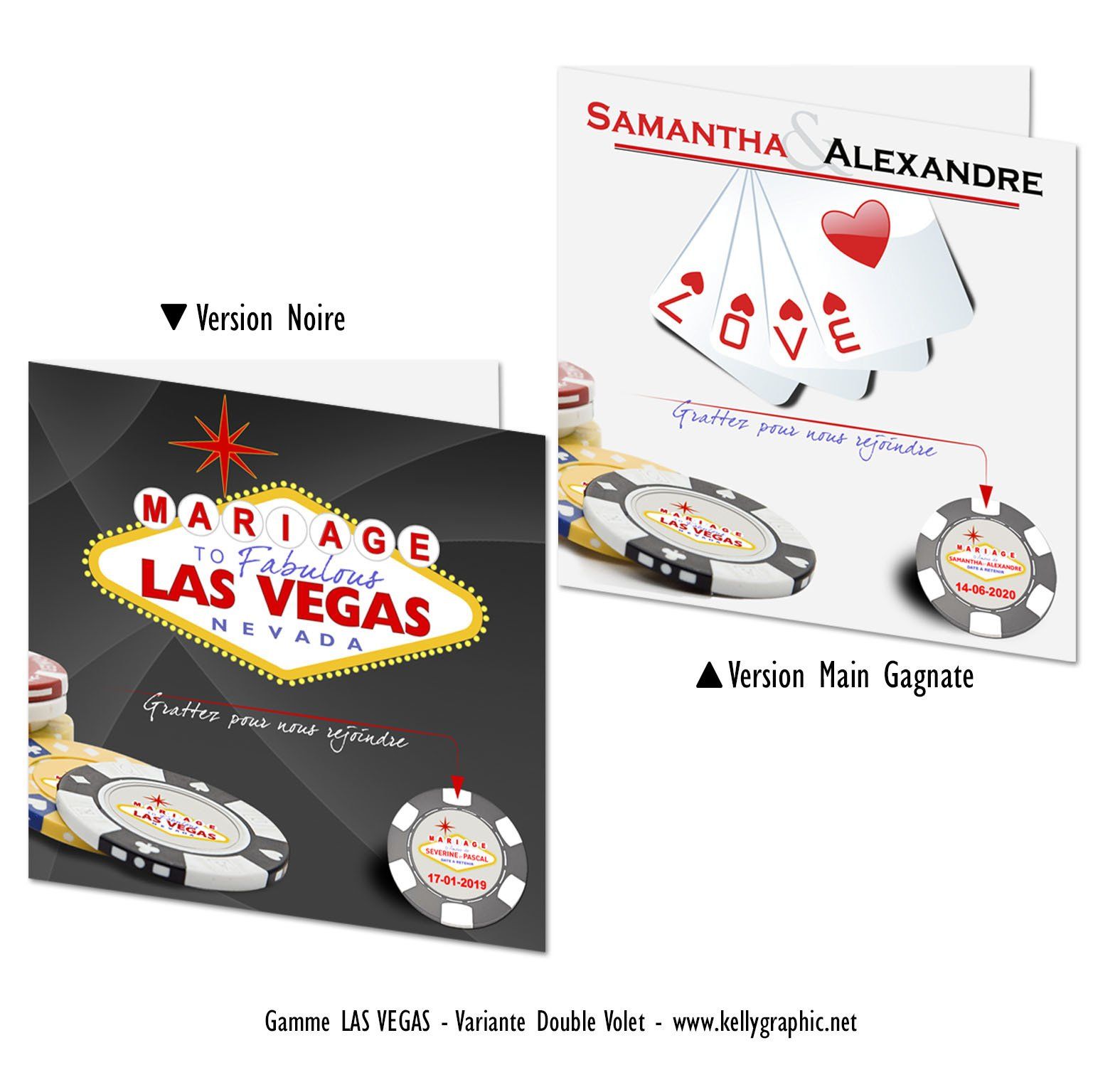 Faire-part Mariage Casino Las Vegas Faire-part Mariage Casino Las Vegas