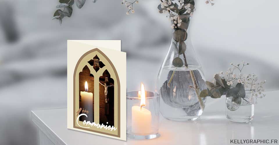 Faire-part communion église Faire-part communion église