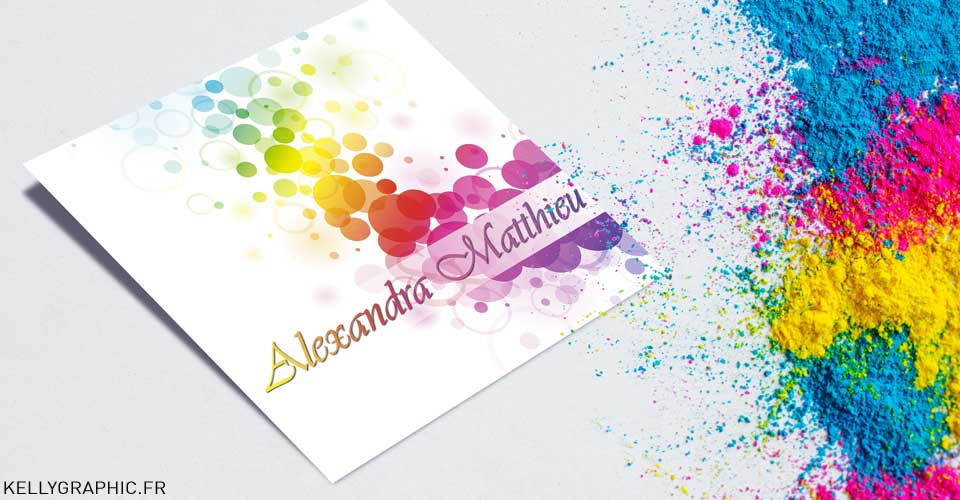 Faire-part mariage Jeu flashball Faire-part mariage Paintball peinture