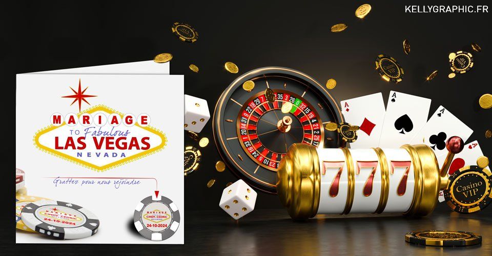 Faire-part Mariage Jeux Casino Las Vegas Faire-part Mariage Jeux Casino Las Vegas