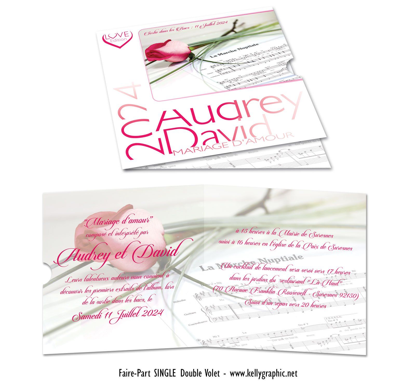 Invitations Mariage Musique Invitations Mariage Musique