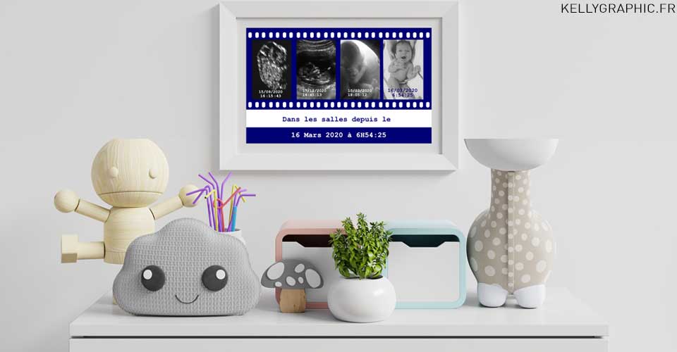 Faire-part naissance bébé échographie Faire-part naissance bébé échographie