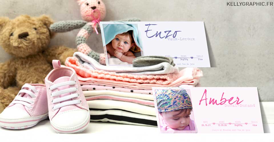 Faire-part naissance bébé photo Faire-part naissance bébé photo